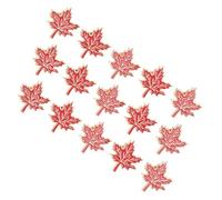Didiseaon 15PCS Maple Leaf Brooch Pin Secure Metal Maple Leaf Lapel Pins for Women Autumn Canada Day Accessories Elegant Fall Jewelry for Dresses Backpacks Bags Thanksgiving Celebration