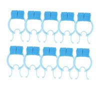 Didiseaon 16Pcs Blue Nose Stop Clips Lightweight Nasal Breathing Training Stoppers for Nosebleed Relief Suitable for Travel and Daily Use