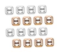 Didiseaon 16Pcs Shoelace Clips for Fasteners for Casual School Outdoor Activities Creative Color Combinations Easy to Use Compatibility