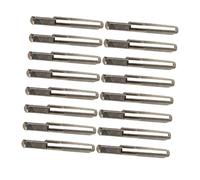 Didiseaon 16pcs Silver Metal Zither Tuning Nails for Harpsichord and Guzheng, Easy to Replace Simple Installation, for Lyre Harp and Stringed Instruments