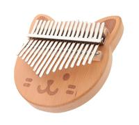 Didiseaon 17-key Thumb Piano Kalimba for Beginners Portable Wooden Music Instrument with Steel Keys, Easy to Play and Versatile Sound, for Boys and Girls Music Practice and Learning