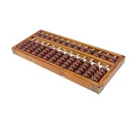 Didiseaon 1Pc Bead Educational Wooden Abacus for Solid Wood Math Learning Tool Frame for Mental Arithmetic Portable for Students Accountants