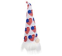 Didiseaon 1pc Handmade Gnome Doll with Light Unique Festival Decoration for Independence Day Adornment for Parties and Charming Faceless Design for Celebrations