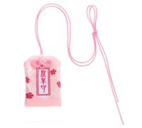 Didiseaon 1pc Japanese Omamori Amulet Charm for Health Traditional Blessing Bag with Lanyard Japanese Culture Luck Token for Purse Wallet Pocket Thoughtful for Family and Friends