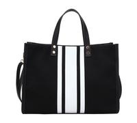 Didiseaon 1pc Large Capacity Fashionable Tote Bag for Women Durable Shoulder Bag with Strap Smooth Zipper Strong Buckle for and Daily Use Black Striped