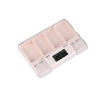 Didiseaon 1pc Pill Reminder Capacity Reminder Smart Personal Containers Alarm Clock Taking Medicine Storage for Patient Portable Daily Pill Box