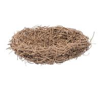 Didiseaon 1pcs Rattan Bird Nest Photo Props Decorative Function Unique Style Realistic Natural Atmosphere for Christmas Party Decor