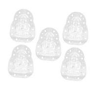 Didiseaon 1set Convenient Fruit Shaping Mold Transparent Ginseng Fruit Melon Growing Molds Durable Vegetable for Creative Gardening Unique Edible Designs 5pcs