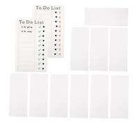 Didiseaon 1Set Daily Schedule Planner Chart for Adults Reusable To Do List Board with Blank Cards for Chore Tracking Management