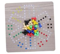 Didiseaon 1Set Flying Chess Game Portable Interactive Board Game for Friendly Chess for Family Gatherings Promotes Cognitive Development and Social Bonding