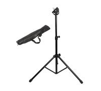 Didiseaon 1Set Portable Double Sided Rubber Drum Practice Pad with Metal Tripod Stand Durable Drum Tool for Adults Multi Angle for Musicians and Drummers