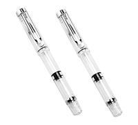 Didiseaon 1set Refillable Ink Brush Pens for Calligraphy and Painting Comfortable Grip Signature Painting Pens for Students and Professionals for Chinese Character Writing 2pcs