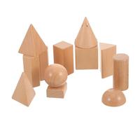 Didiseaon 1sets Three-dimensional Shape Matching Educational Toys for Boys and Girls Wooden Geometric Blocks for Shape Recognition Hand-eye Coordination and Parent Interaction