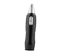 Didiseaon 2 in 1 Nose and Beard Trimmer for Men Rechargeable Hair Clipper with Cleaning System Ergonomic Design and Replacement Heads for Grooming Nose Hair