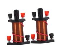Didiseaon 2 Pcs Electromagnetic Induction Coils Physics Experiment Copper Solenoid Coils Teaching Instrument for Electromagnetism Education and Laboratory Use