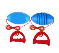 Didiseaon 2 Pcs Fitness Sliding Ball Game Handheld Pull Balls for Outdoor Physical Activity Cooperative Play for Ages Design for Upper Body Exercise and Hand-eye Coordination Random Color
