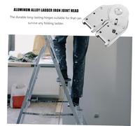Didiseaon 2 Pcs Heavy Duty Folding Ladder Hinges Iron Step Ladder Hinge Replacement for Home DIY Carpentry Folding Hardware