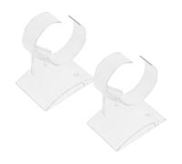 Didiseaon 2 Pcs Watch Display Stand Acrylic Stylish Organizer for Watches and Bracelets for Home and Supermarket Display Window
