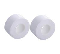 Didiseaon 2 Rolls Breathable Sweat Liner Pads Self-adhesive Absorption Strips for Collar and Cuff Sweat Protection Quick-dry Non-woven Fabric Absorber for Daily Use