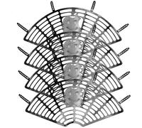 Didiseaon 2 Sets Bike Protective Mesh for Rear Seat Safety Guard Lightweight Plastic Material Easy Install Bicycle Accessories for Boys