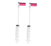 Didiseaon 2 Sets DIY Lipstick Mold Tool Set Handmade Cosmetic Mold Accessories for Lipstick Crafting Portable for Safe Makeup Creation Random Color