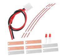 Didiseaon 2 Sets DIY Potato and Fruit Battery Science Kit with Zinc-copper LED Light Experiment for Educational Physics Teaching Family Stem Project for Sustainable Energy Learning and