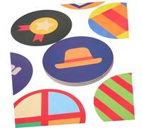 Didiseaon 2 Sets Educational Sensory Cards for Visual Stimulation Learning for Aged Year Safe Non Fading Development Cards to Enhance Motor Skills and Brain Growth