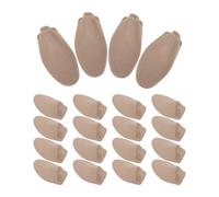 Didiseaon 20 Pairs Paper Pulp Shoe Trees for Golf Mules and Sneakers Easy to Store Quick Insert Shoe Shape Inserts for Managing and Organizing Large Quantities in Dry Cleaning Shops
