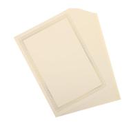 Didiseaon 20 Sheets Blank Certificate Paper with Elegant Gold Foil Borders Writable and Decorative Award Certificate Papers for Graduation Party and Office Administration Versatile