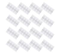 Didiseaon 20 Sheets Self-Adhesive Index Tabs Round Hole, Lightweight Pet and PVC Material, for Office and Classroom Use, Sticky Tabs for Notebooks and Binders