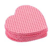 Didiseaon 200 Sheets Professional Nail Polish Remover Wipes in Heart Shape Soft Cotton Pads for Gel Nails Super Absorbent Travel-friendly Compact Case Easy and Safe Manicure Cleanup