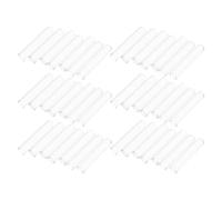 Didiseaon 200pcs Bacterial Fermentation Tube Glass Lab Fermentation Tube Reusable Glass for Laboratory Use and Production