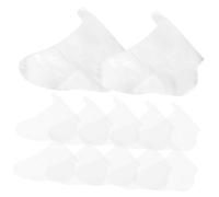 Didiseaon 200Pcs Disposable Clear Feet Covers for Shoe Trying and Pedicure Protective Foot Sleeves for Salon Spa Home Use Soft Reliable Material