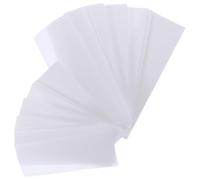 Didiseaon 200pcs Disposable Non-woven Fabric Wax Strips for Hair Removal, Facial and Body Use, Do Not Tear or Separate, Per Pack, Suitable for Gentle and Effective Waxing