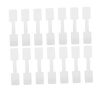 Didiseaon 200pcs Self-Adhesive Jewelry Price Labels White Display Cards with Ample Writing Space for Necklaces Rings Bracelets Earrings Strong Adhesion for Professional Presentation