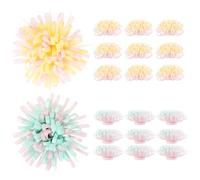 Didiseaon 20pcs Artificial Aroma Diffuser Flowers Pe Decorative Scented Floral Arrangements for Home Wedding Party and Diy Craft Decor