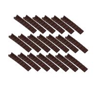 Didiseaon 20pcs Furniture Leveler Shims Wedge Leveling Shims Wedge for Table Levelling Pads for Leveling Wobbly Table Stabiliser Wobbly Chair Fix Wonky