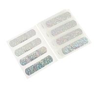 Didiseaon 20Pcs Glitter Strips Adhesive Bandages Small Adhesive Daily Use Wound Bandages Strong Viscosity Convenient to Carry for First Aid Box Included Stylish Lovely Cartoon Design