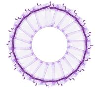 Didiseaon 20pcs Lavender Sachet Bags Organza Drawstring Pouches Purple 7x9cm for Cedar, Goodies, Bedrooms and Drawers