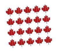Didiseaon 20pcs Maple Leaf Brooch Pins Durable Alloy Canadian Lapel Pins Thanksgiving Accessories for Women Men Clothes Bags Backpacks Elegant