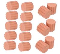 Didiseaon 20Pcs Miniature Clay Bricks DIY Building Blocks for Sand Table Micro Landscape Small Fake Brick Models for Dollhouse Garden Decor and Miniature Scenes
