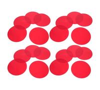 Didiseaon 20pcs Self-adhesive Gel Light Filter Film Correction Sheets for Atmosphere Lamp Lighting Gels Overlays Sheets Overlays for Light Party Studio Use