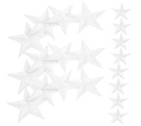 Didiseaon 20Pcs Star Designed Clothes Patches Multi Function Decorative Iron Hat Accessories for Coats Shirts Jackets Easy Sew Repair and Reinforcement