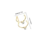 Didiseaon 24 pcs Metal Ear Cuff Earrings Non Piercing Decorative Ear Clips for Women Sturdy Stylish Braided Hair Accessories Non Fade