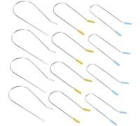 Didiseaon 24pcs Hot Roller Clips Replacement for Hair Curlers Secure U-shaped Curler Pins for Women and Men Styling Tools for Various Hair Types and Volumizing Curls