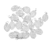 Didiseaon 24pcs Metal Diy Pendants Bible Charms Craft Making Accessories for Jewelry Making Charms Bag Pendant Bracelet