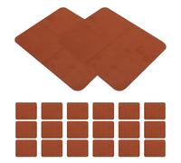 Didiseaon 24pcs Microfiber Cleaning Cloths for Glasses and Screens, Individually Packaged Brown Soft Microfiber Wipes for Camera Lens, Eyeglasses, Smartphones, and Electronic Devices