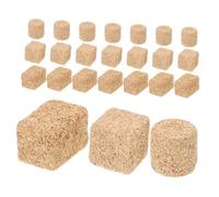 Didiseaon 24Pcs Miniature Hay Bales Realistic Faux Haystack Models for DIY Crafting for Dollhouse Decoration Versatile Farm Scene Accessories