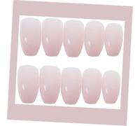 Didiseaon 24pcs Pink Fake Nails for Women and Girls Full Cover Plastic Nail Tips Easy to Apply Artificial for Dating and DIY Home Art