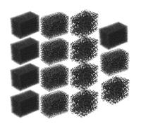 Didiseaon 24pcs Reusable Face for Special Effects Makeup with Triple Texture Design and Rounded Edges, Black Sponge Set for Creating Scar and Effects, for Halloween and Professional Use